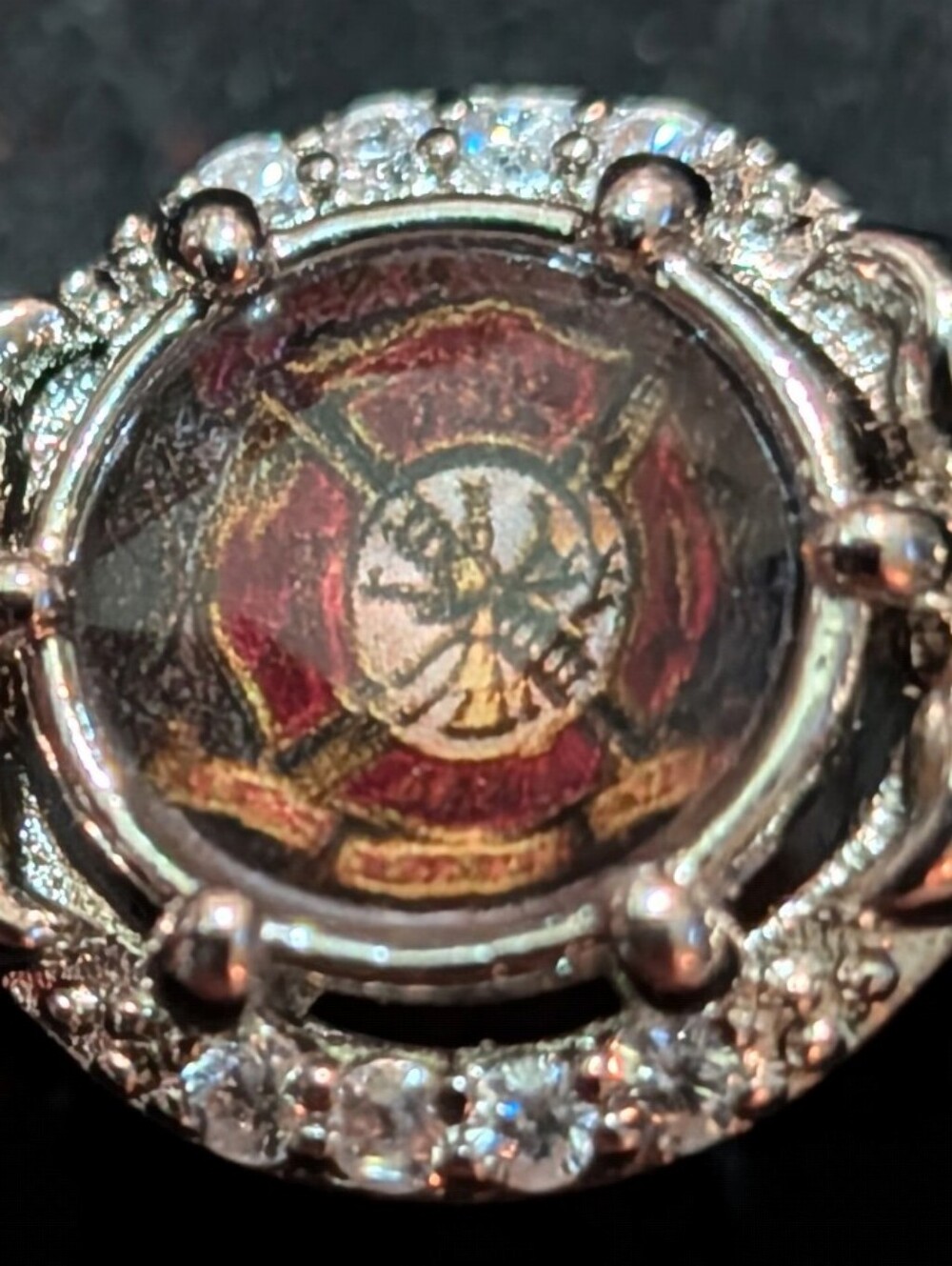 Wildland Firefighter Silver Ring